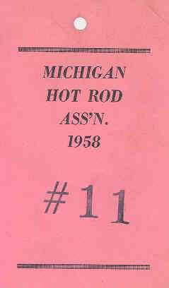Motor City Dragway - Pit Pass From Terry Dunham (newer photo)